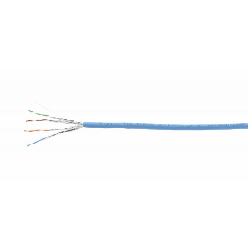 BC-UNIKAT CABLE DE RED AZUL 500 M CAT6A U/FTP (STP)