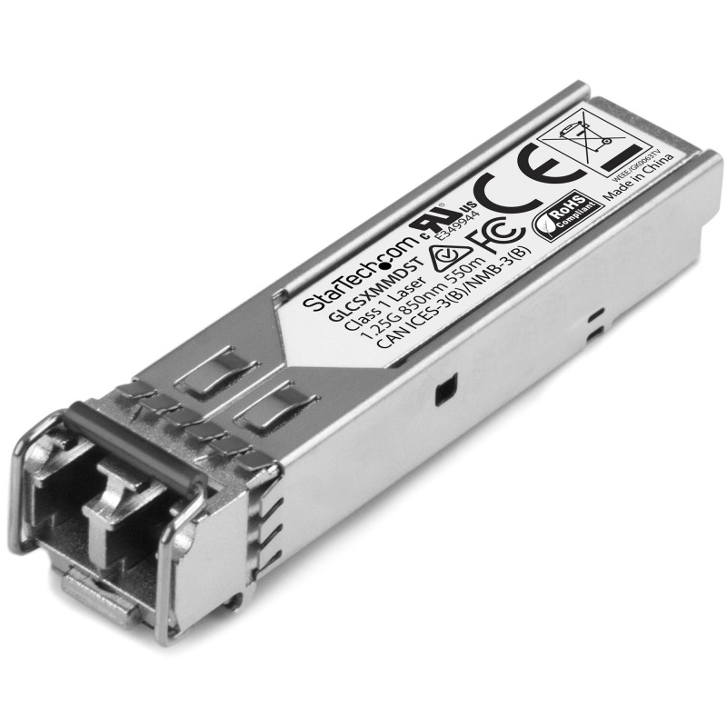 MÓDULO TRANCEPTOR SFP COMPATIBLE CON CISCO GLC-SX-MMD - 1000BASE-SX - MULTIMODO 1GBE - SFP ETHERNET 