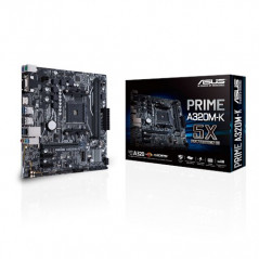 MB PRIME A320M-K AMD A320 ZÓCALO AM4 MICRO ATX