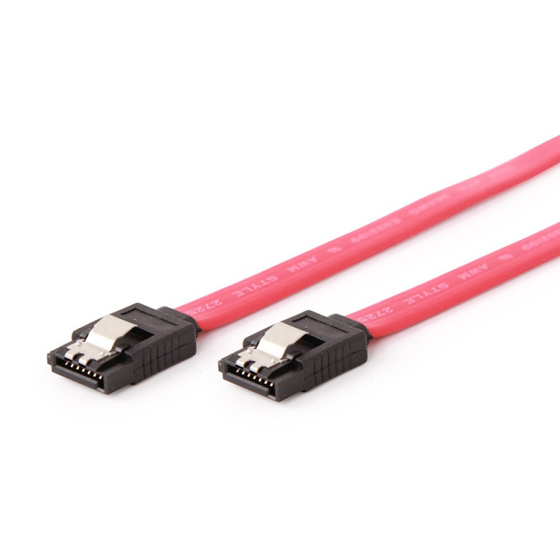 CC-SATAM-DATA CABLE DE SATA 0,5 M NEGRO, ROJO