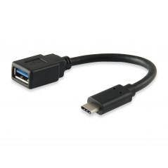 133455 CABLE USB 0,15 M USB 3.2 GEN 1 (3.1 GEN 1) USB C USB A NEGRO