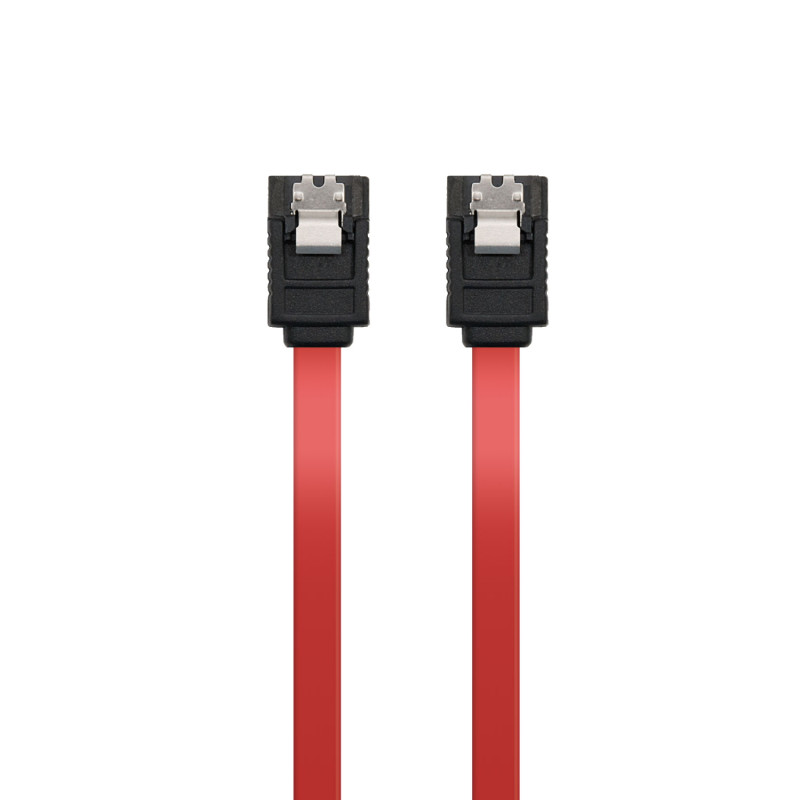 EC1510 CABLE DE SATA 0,3 M SATA 7-PIN NEGRO, ROJO