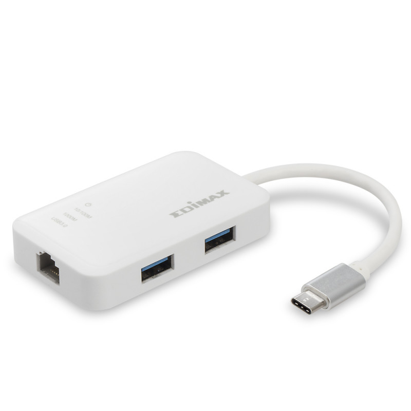 EU-4308 HUB DE INTERFAZ USB 3.2 GEN 1 (3.1 GEN 1) TYPE-C 5000 MBIT/S BLANCO