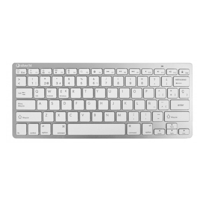 TECLADO INALÁMBRICO COLORS EDITION - BLANCO