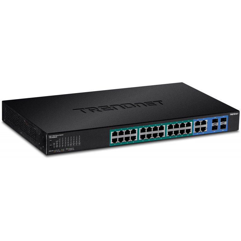 TPE-5028WS SWITCH GESTIONADO GIGABIT ETHERNET (10/100/1000) NEGRO 1U ENERGÍA SOBRE ETHERNET (POE)