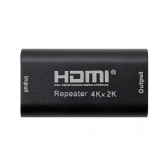 REPETIDOR HDMI, A/H-A/H, NEGRO