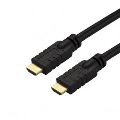 CABLE DE 10 METROS HDMI CON ETHERNET DE ALTA VELOCIDAD ACTIVO 4K DE 60HZ - CABLE HDMI CL2 PARA INSTALACIÓN EN PARED - CA