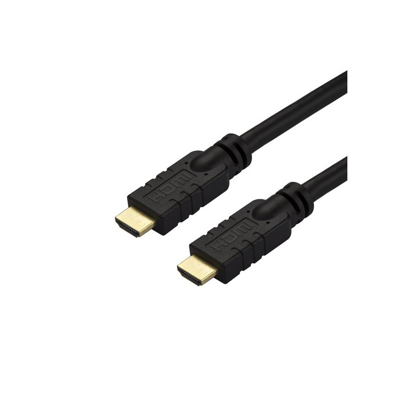 CABLE DE 10 METROS HDMI CON ETHERNET DE ALTA VELOCIDAD ACTIVO 4K DE 60HZ - CABLE HDMI CL2 PARA INSTALACIÓN EN PARED - CA