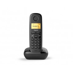 A270 TELÉFONO DECT NEGRO IDENTIFICADOR DE LLAMADAS