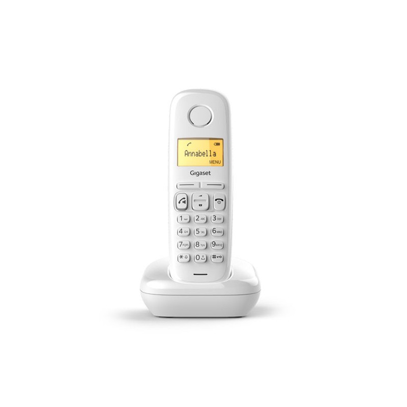 A270 TELÉFONO DECT BLANCO IDENTIFICADOR DE LLAMADAS