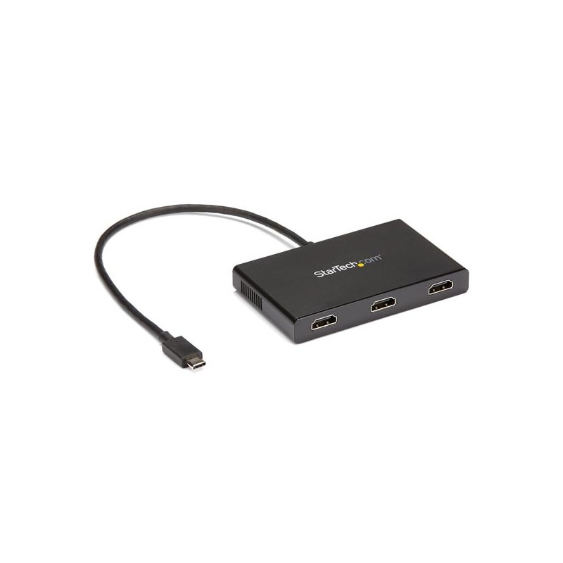 MSTCDP123HD ADAPTADOR GRÁFICO USB 3840 X 2160 PIXELES NEGRO