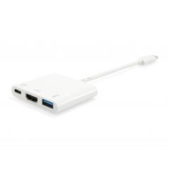 133461 HUB DE INTERFAZ USB 3.2 GEN 1 (3.1 GEN 1) TYPE-C BLANCO