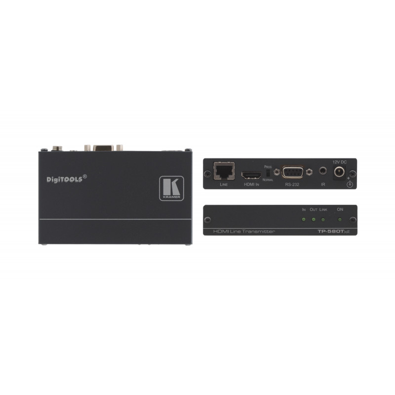 TP-580TXR EXTENSOR AUDIO/VIDEO AV TRANSMITTER NEGRO