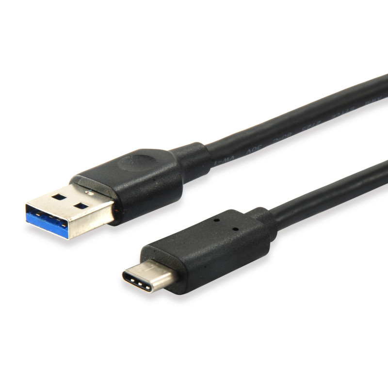 128343 CABLE USB 0,25 M USB 3.2 GEN 1 (3.1 GEN 1) USB C USB A NEGRO