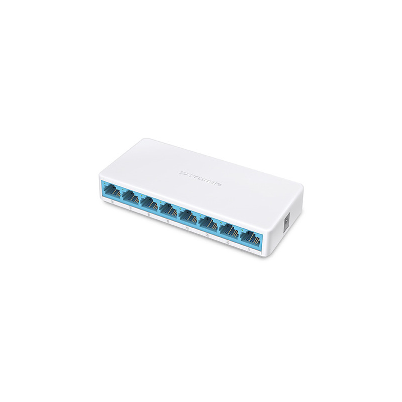 MS108 SWITCH GESTIONADO FAST ETHERNET (10/100) BLANCO