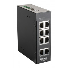 DIS-100E-8W SWITCH NO ADMINISTRADO L2 FAST ETHERNET (10/100) NEGRO