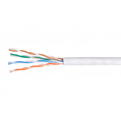 401458 CABLE DE RED BLANCO 100 M CAT5E U/UTP (UTP)