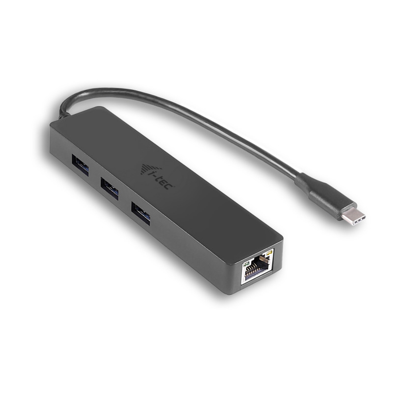 ADVANCE USB-C SLIM PASSIVE HUB 3 PORT + GIGABIT ETHERNET ADAPTER
