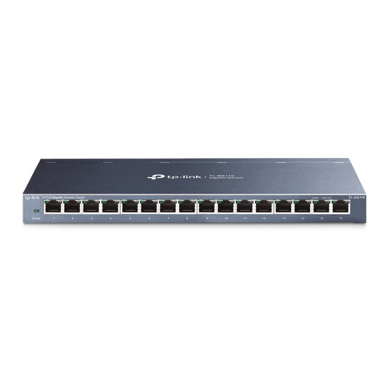 TL-SG116 NO ADMINISTRADO L2 GIGABIT ETHERNET (10/100/1000) NEGRO