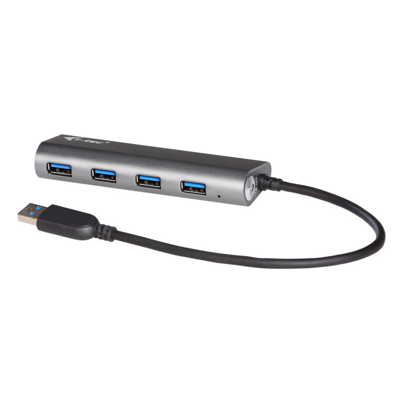 METAL SUPERSPEED USB 3.0 4-PORT HUB