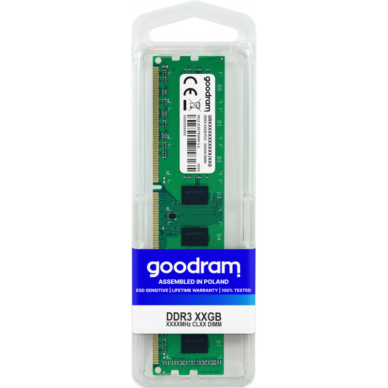 GR1333D364L9/8G MÓDULO DE MEMORIA 8 GB 1 X 8 GB DDR3 1333 MHZ