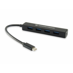 CTC4USB3 HUB DE INTERFAZ USB 3.2 GEN 2 (3.1 GEN 2) TYPE-C 5000 MBIT/S