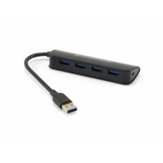 C4PUSB3 HUB DE INTERFAZ USB 3.2 GEN 1 (3.1 GEN 1) TYPE-A 4800 MBIT/S NEGRO