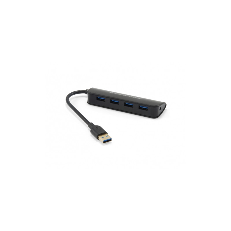 C4PUSB3 HUB DE INTERFAZ USB 3.2 GEN 1 (3.1 GEN 1) TYPE-A 4800 MBIT/S NEGRO