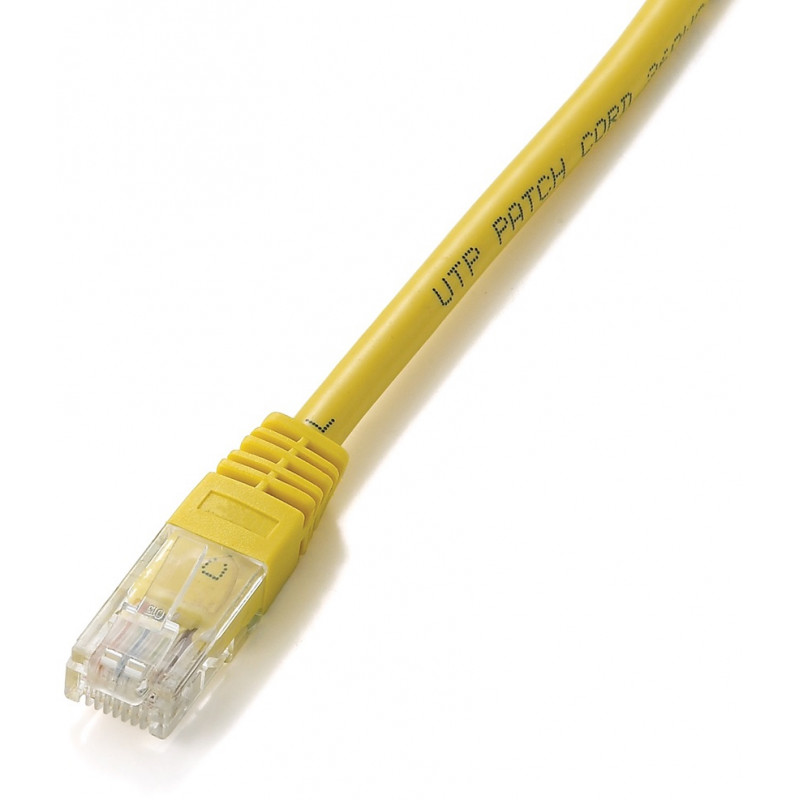 825465 CABLE DE RED AMARILLO 7,5 M CAT5E U/UTP (UTP)