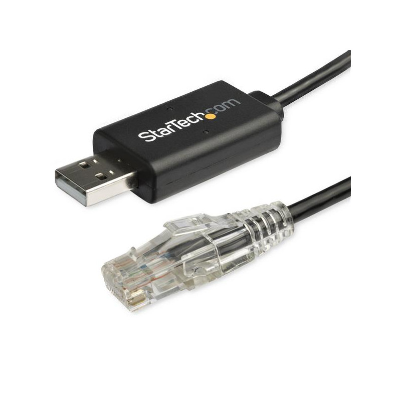 CABLE DE 1,8M ROLLOVER PARA CONSOLA CISCO - USB A RJ45