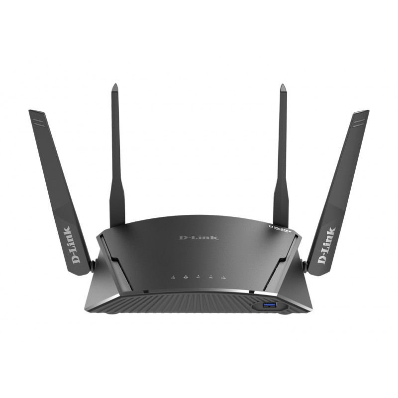 DIR-1960 ROUTER INALÁMBRICO GIGABIT ETHERNET DOBLE BANDA (2,4 GHZ / 5 GHZ) 4G NEGRO