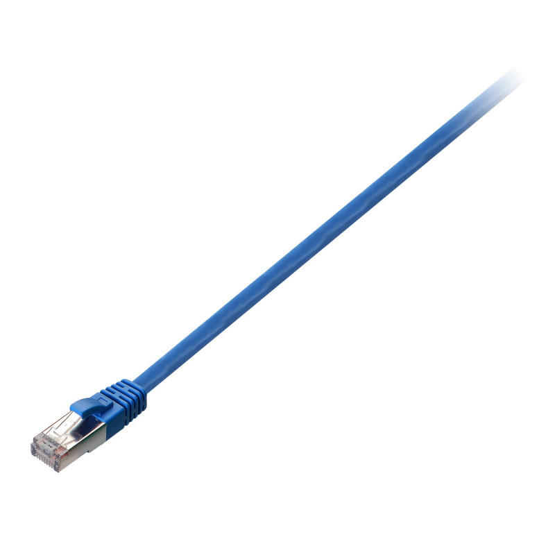 CABLE DE RED BLINDADO CAT6 STP 03M AZUL