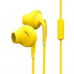 STYLE 2+ AURICULARES DENTRO DE OÍDO CONECTOR DE 3,5 MM AMARILLO