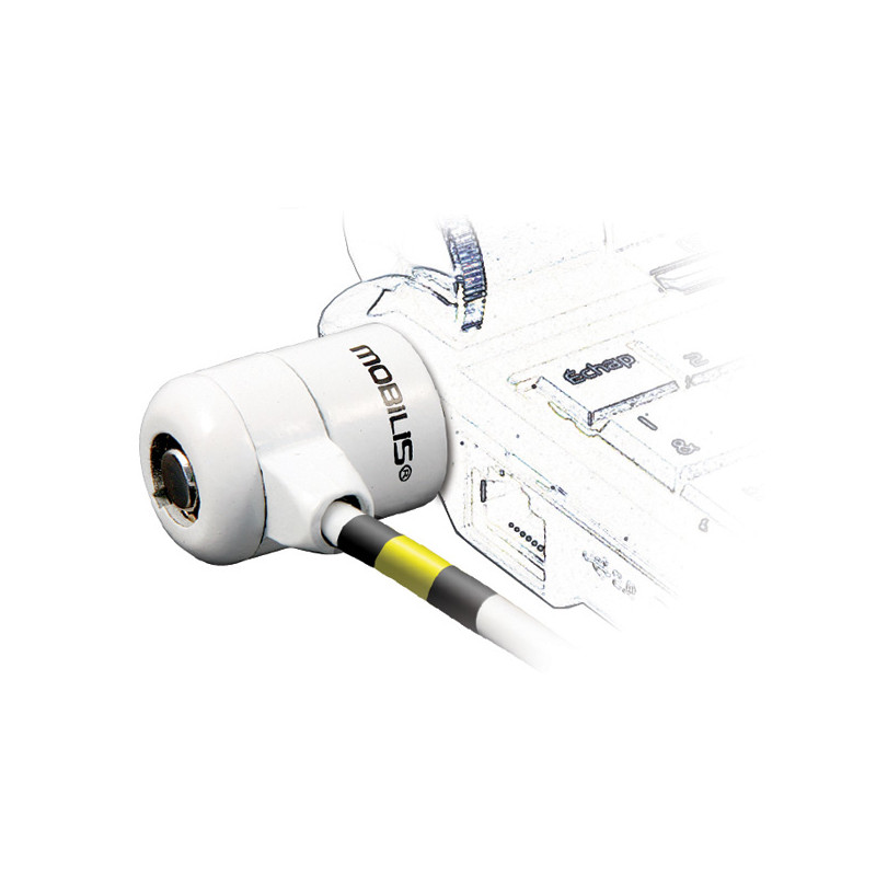 CORPORATE KEY CABLE ANTIRROBO BLANCO 1,8 M