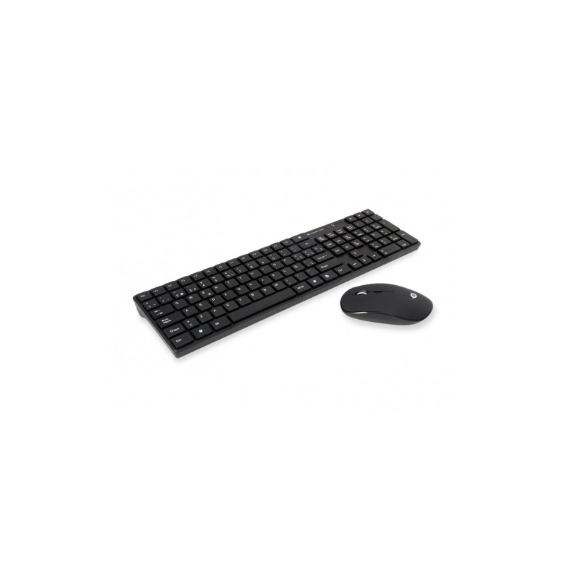 ORAZIO TECLADO RF INALÁMBRICO QWERTY ESPAÑOL NEGRO