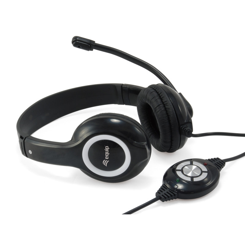 245301 AURICULAR Y CASCO AURICULARES DIADEMA USB TIPO A NEGRO