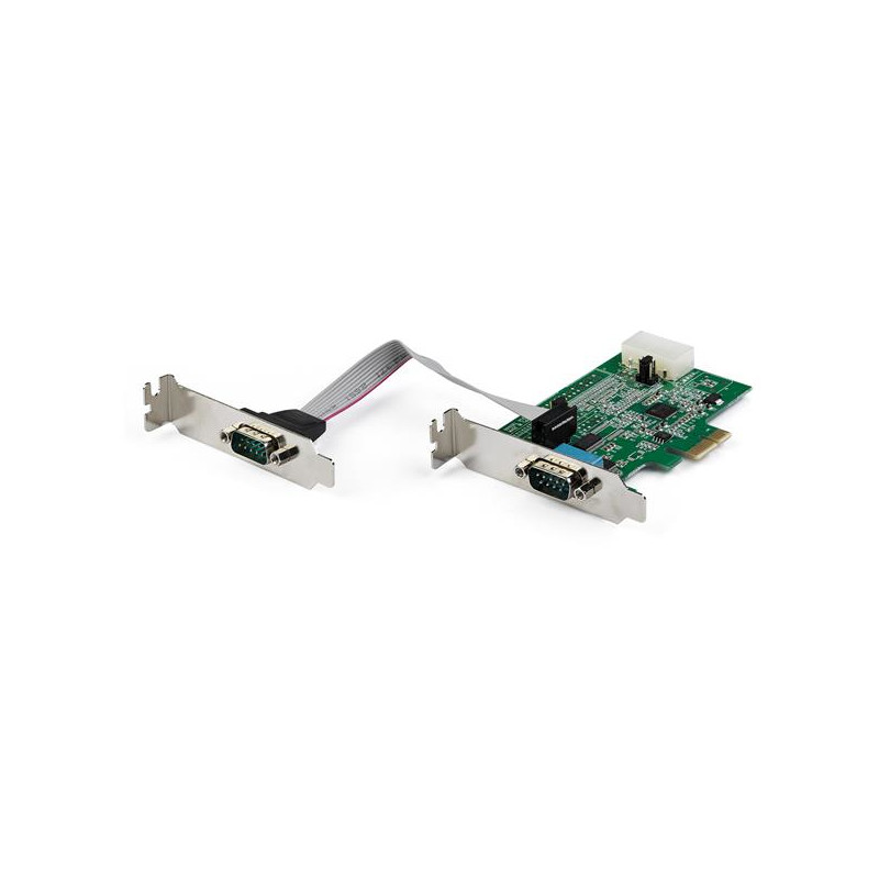 TARJETA PCIE SERIE DE 2 PUERTOS RS232 CON UART 16950