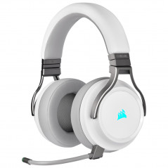 VIRTUOSO RGB AURICULARES DIADEMA BLANCO