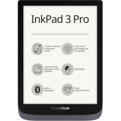 INKPAD 3 PRO LECTORE DE E-BOOK PANTALLA TÁCTIL 16 GB WIFI GRIS, METÁLICO