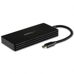 CAJA USB 3.1 (10GBPS) USB-C PARA SSD M.2 SATA - CAJA EXTERNA PORTÁTIL PARA DISCO USB TIPO C - DE ALU