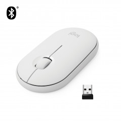 PEBBLE M350 WIRELESS MOUSE RATÓN AMBIDEXTRO RF INALÁMBRICA + BLUETOOTH ÓPTICO 1000 DPI