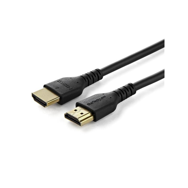 CABLE DE 2M HDMI 2.0 CERTIFICADO PREMIUM DE ALTA VELOCIDAD CON ETHERNET - DURABLE - UHD 4K 60HZ - CO