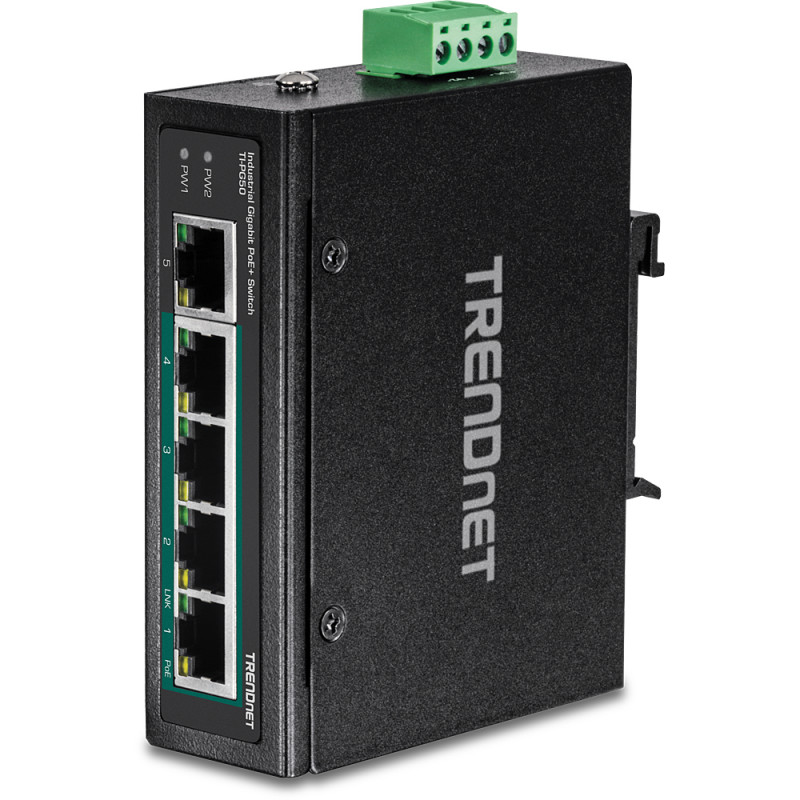 TI-PG50 SWITCH GESTIONADO GIGABIT ETHERNET (10/100/1000) NEGRO ENERGÍA SOBRE ETHERNET (POE)