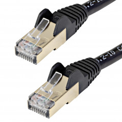 CABLE 7M ETHERNET CAT6A - CABLE DE RED DE 10 GIGABITS BLINDADO SNAGLESS RJ45 POE DE 100W - LATIGUILLO STP DE 10GBE CON A