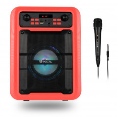 ROLLER LINGO 9 W ALTAVOZ PORTÁTIL ESTÉREO ROJO