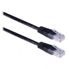 EW9526 CABLE DE RED NEGRO 2 M CAT5E U/UTP (UTP)