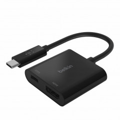 AVC002BTBK HUB DE INTERFAZ USB 3.2 GEN 1 (3.1 GEN 1) TYPE-C NEGRO