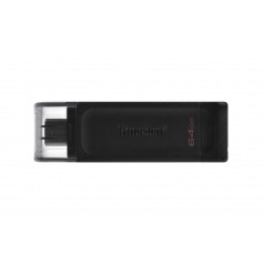 DATATRAVELER 70 UNIDAD FLASH USB 64 GB USB TIPO C 3.2 GEN 1 (3.1 GEN 1) NEGRO
