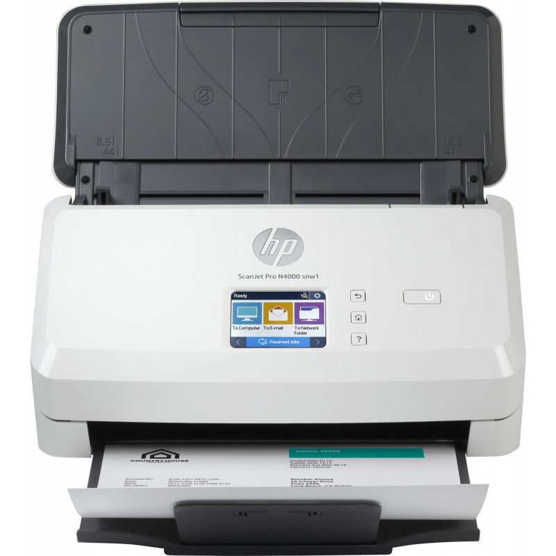 SCANJET PRO N4000 SNW1 SHEET-FEED SCANNER ESCÁNER ALIMENTADO CON HOJAS 600 X 600 DPI A4 NEGRO, BLANC