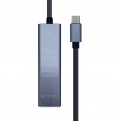 A109-0396 HUB DE INTERFAZ USB 3.2 GEN 1 (3.1 GEN 1) TYPE-C GRIS